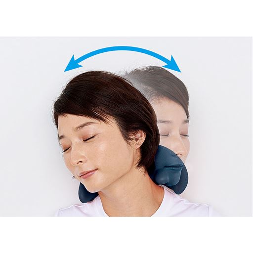 目元・頭スッキリ! 1日3分のながらストレッチ 首を左右に動かしてリラックス