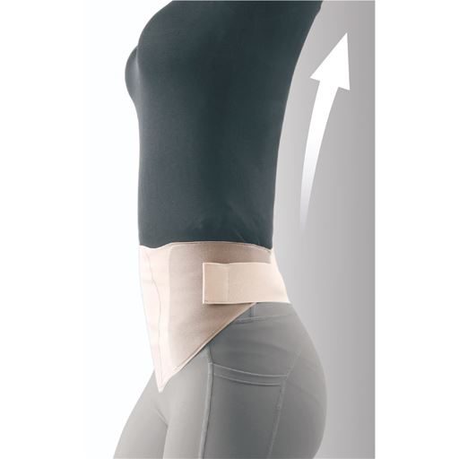 腰サポートでグイッと腰が立つ