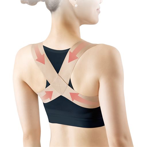 肩甲骨キュッ! ※イメージ