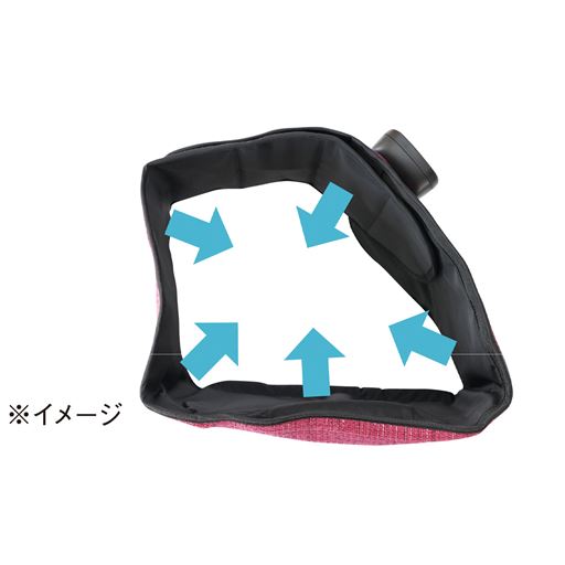 パワフルなエアーバッグが力強く引き締める!