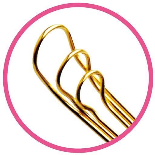 3連ループワイヤ