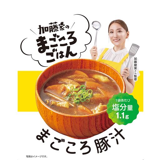 加藤家のまごころごはん 塩分量1.1g まごころ豚汁 (150g×2袋)×5セット