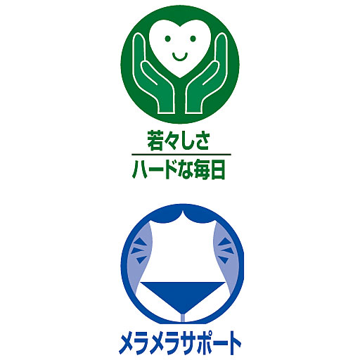 若々しさ、ハードな毎日、メラメラサポート