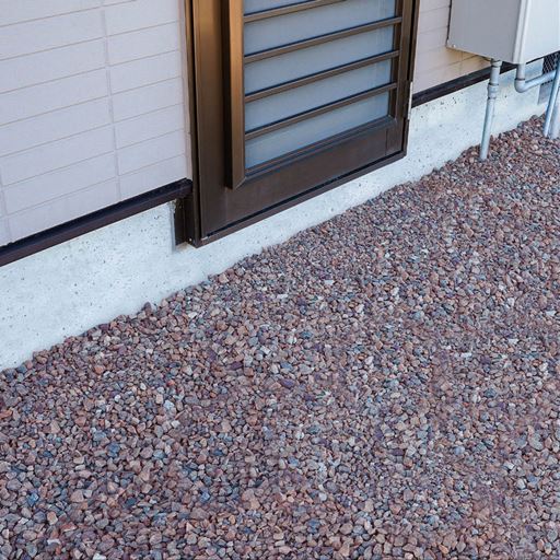 レッド系 庭やベランダに敷くだけで防犯対策大きな踏み音で不審者の侵入をお知らせ!