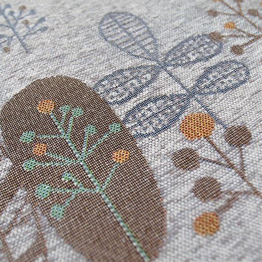 やさしい雰囲気のジャカード織り