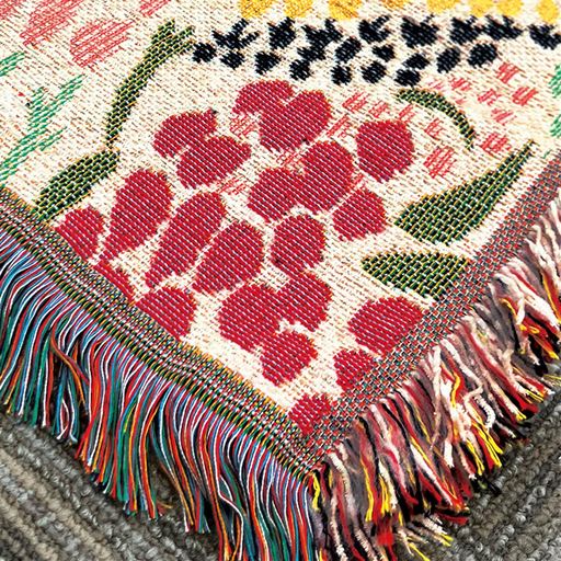 やわらかなシェニール素材