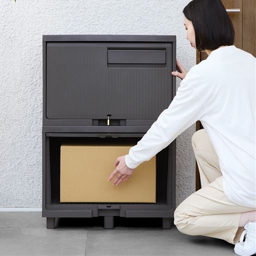 不在時の荷物の受取も、防犯対策もこれ1台。置き配の不安も解消してくれるスマート宅配ボックス。