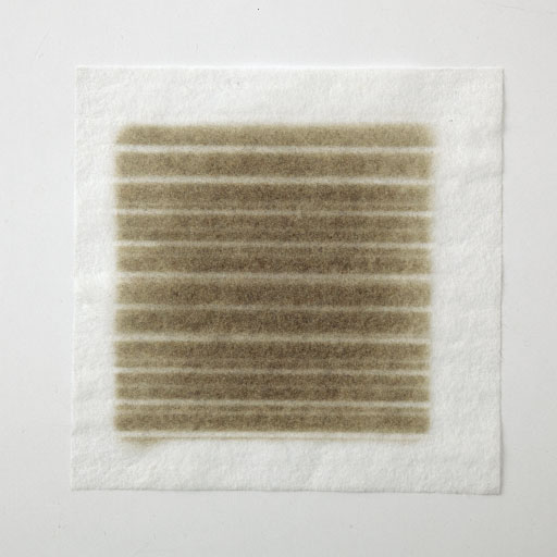 約1ケ月でこんなに汚れが…(使用環境によって汚れ具合は異なります)