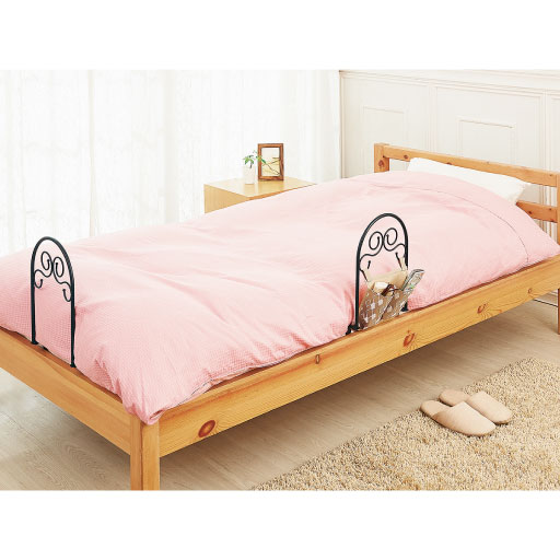 サイドと足元に