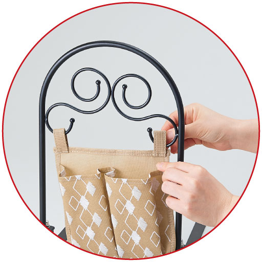 収納ポケット取り付け