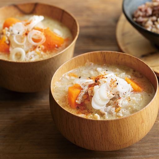 熱々の豚汁も簡単