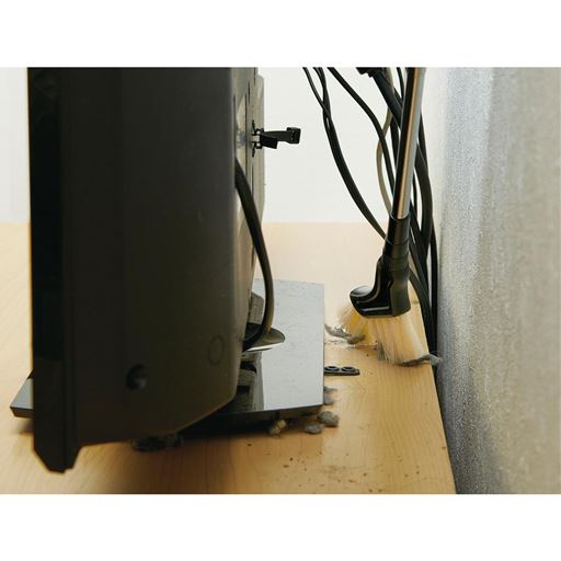 家具やTVの裏、洗濯機、冷蔵庫、レンジなどのあらゆるすき間に!