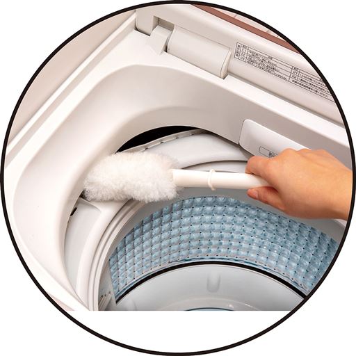 パッキン部分にも