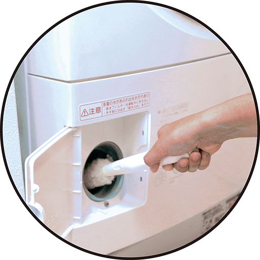 フィルター穴にも