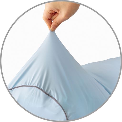 厚手の布団が入るストレッチ生地