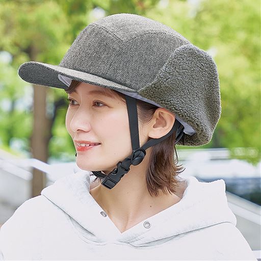 2way 耳あてを折り曲げられるワイヤー入り