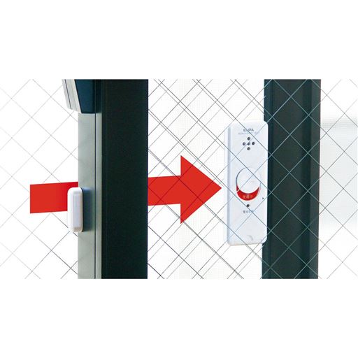 薄型なのでほとんどの窓で開閉が可能です。