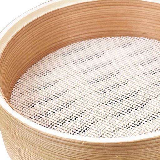 メッシュシート1枚付きで食材のこびりつきを防止できます。