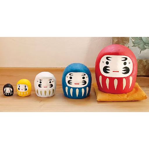 和紙の手触りが優しいはりこーシカ。お祝いやプレゼントにもおすすめの一品です。A(だるま)