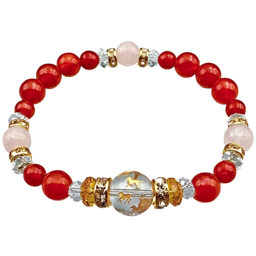 A(朱色) ブレスレット