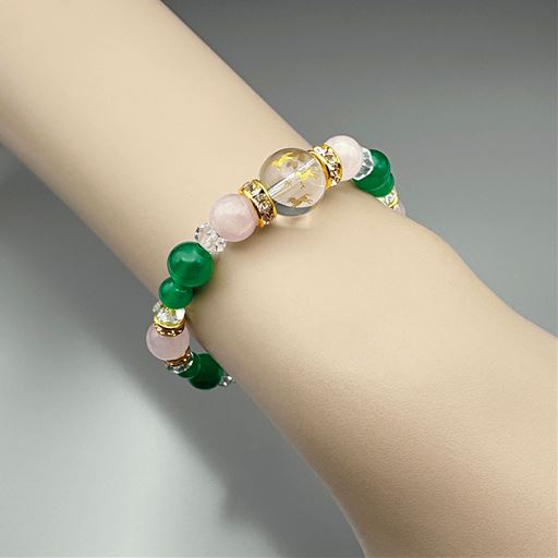 「馬九(うまく)いく」開運ブレスレット※着用イメージ