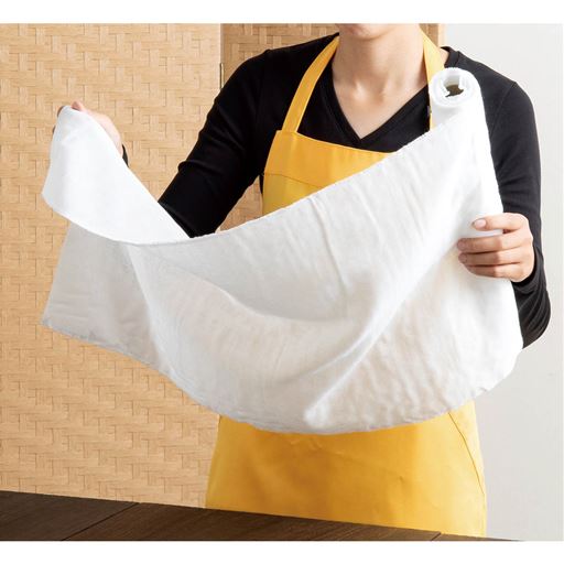 ハサミで好きなサイズにカットできる!