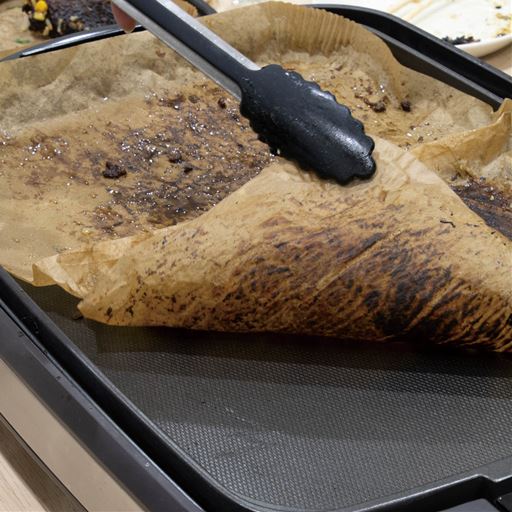 ペロッと剥がすだけ!  調理後の後片付けが楽に!