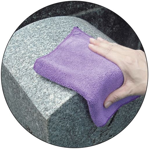 【マイクロファイバーダスター】極細繊維が汚れをかき取るので、最後の拭き上げにオススメです。