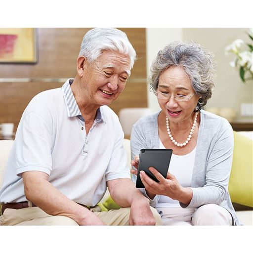 ネットショッピング<br>スマホより画面が大きいから見やすい