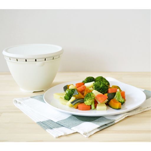 流行りの蒸し料理もレンジで簡単に!!