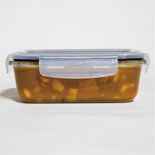 4点ロックでしっかり密閉!