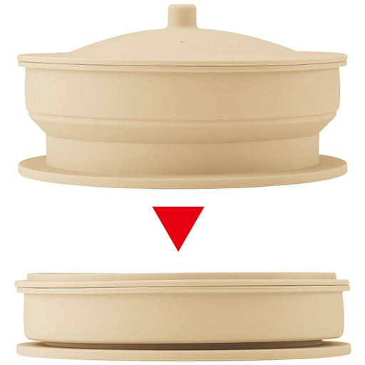 たためてコンパクトに!