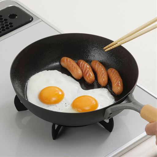 朝食作りに!B(22cm)使用例