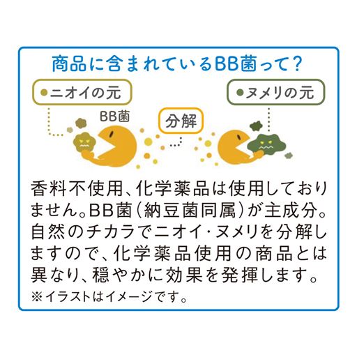 商品に含まれるBB菌って?