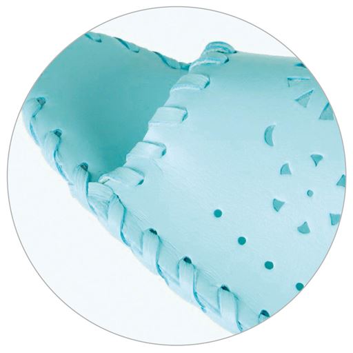 足あたりの優しいソフト合皮を使用