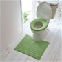 モスグリーン(O型)<br>※商品は便座カバーです。トイレマットはCG-521を使用しています。