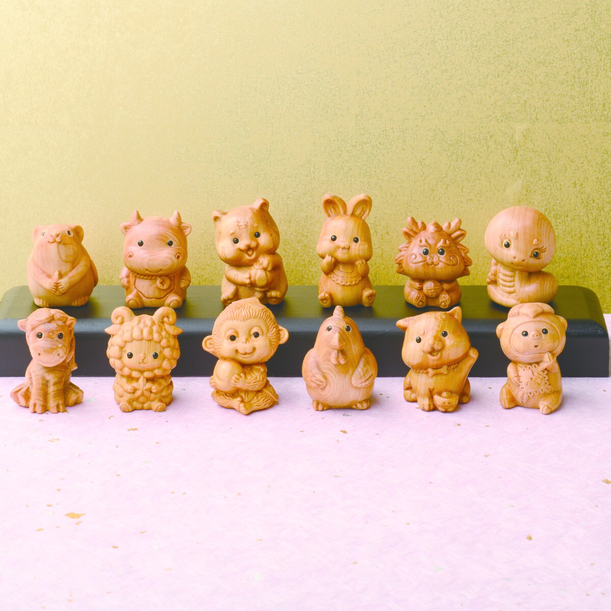 十二支の木彫り置物 - インテリアの通販ならセシール(cecile)