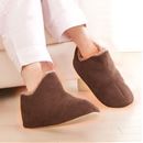 極暖　足が包まれるスリッパ