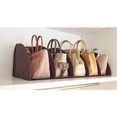 棚上仕分けバッグ収納