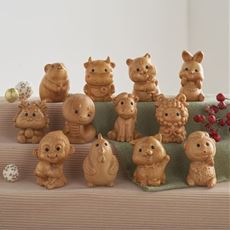 十二支の木彫り置物