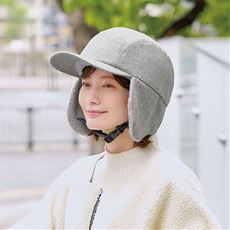 おしゃヘル 耳あて付きキャップ