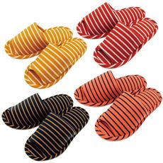 洗えるスリッパお買い得セット(色違いM・L4足組)