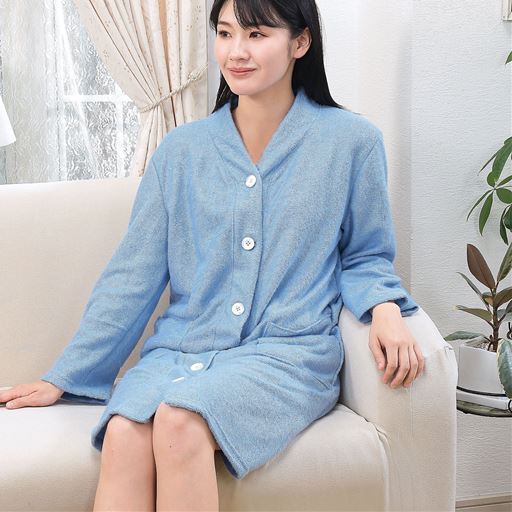 前開きタオルバスチュニック