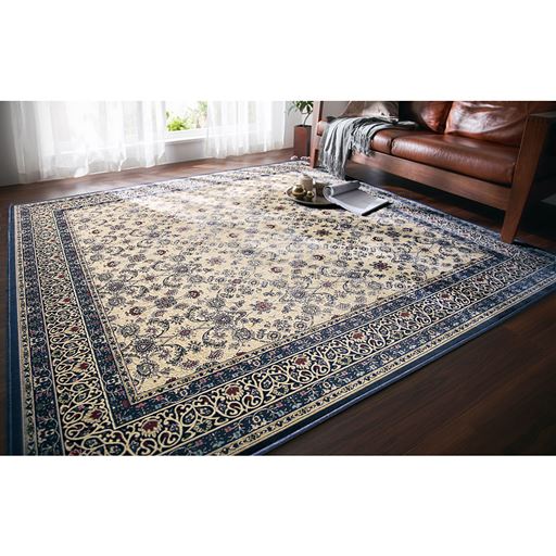 国産モケット織りラグ(アントワーヌ)抗菌防臭・防炎・防ダニ