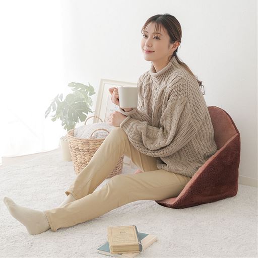 あったかふわふわ 腰ボアクッション