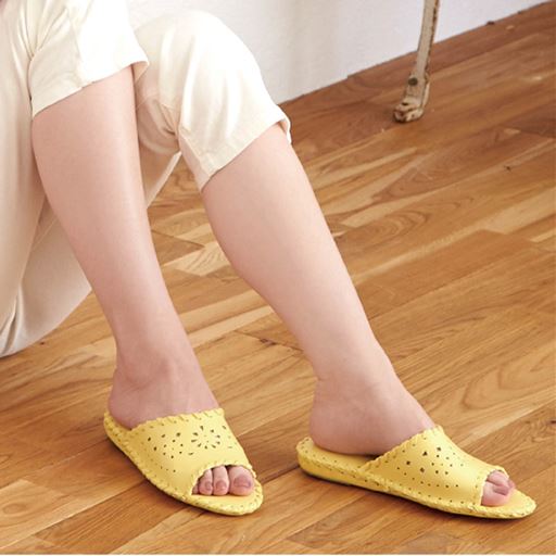 【国産】快適ルームサンダル(パンジー)