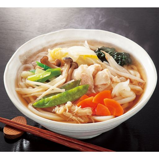 10種の野菜・きのこがとれるうどん