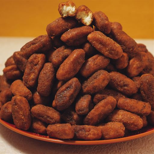 かりんとう屋の黒糖ドーナツ