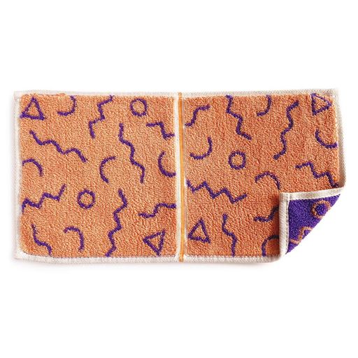 B レトロ幾何(オレンジ)