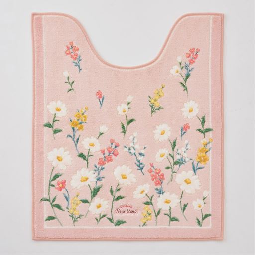 ピンク系 トイレマットL